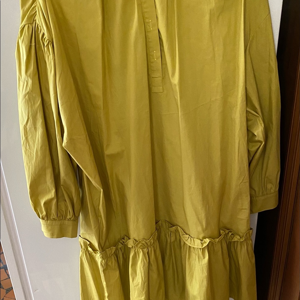 Never worn dress one size fits most. Cotton